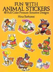 Cover of: Fun with Animal Stickers: 48 Full-Color Pressure-Sensitive Designs (Stickers)