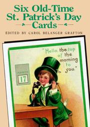 Cover of: Six Old-Time St. Patrick's Day Cards (Small-Format Card Books)