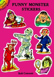 Cover of: Funny Monster Stickers