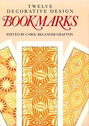 Cover of: Twelve Decorative Design Bookmarks