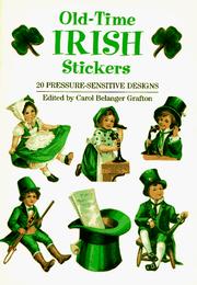 Cover of: Old-Time Irish Stickers: 20 Pressure-Sensitive Designs (Pocket-Size Sticker Collections)