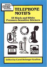 Cover of: Telephone Motifs: 58 Black-and-White Pressure-Sensitive Stickers