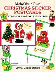 Cover of: Make Your Own Christmas Sticker Postcards: 8 Blank Cards and 73 Colorful Stickers