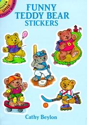 Cover of: Funny Teddy Bear Stickers