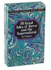 Cover of: 26 Great Tales of Terror (6 Vols.) by Dover Publications, Inc.