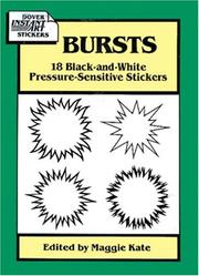 Cover of: Bursts: 18 Black-and-White Pressure-Sensitive Stickers