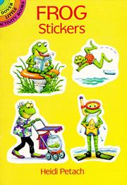 Cover of: Frog Stickers