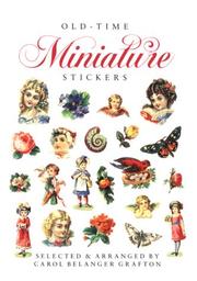 Cover of: Old-Time Miniature Stickers: 78 Pressure-Sensitive Designs (Pocket-Size Sticker Collections)