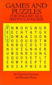 Cover of: Games and Puzzles for English As a Second Language (Dover Books on Language)
