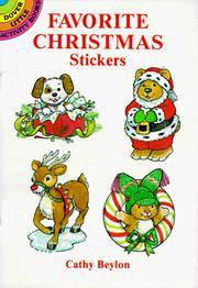 Cover of: Favorite Christmas Stickers