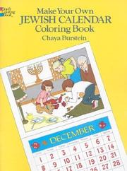 Cover of: Make Your Own Jewish Calendar Coloring Book