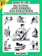 Cover of: Ready-to-Use Hunting and Fishing Illustrations: 96 Different Copyright-Free Designs Printed One Side