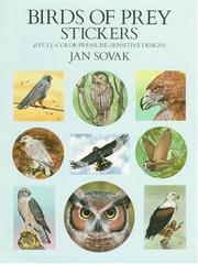 Cover of: Birds of Prey Stickers by Jan Sovak