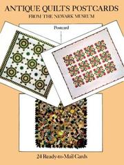 Cover of: Antique Quilts Postcards from the Newark Museum: 24 Ready-to-Mail Cards (Card Books)