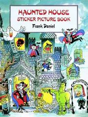 Cover of: Haunted House Sticker Picture Book: With 40 Reusable Peel-and-Apply Stickers