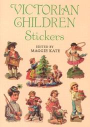 Cover of: Victorian Children Stickers by Maggie Kate