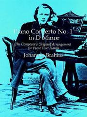 Cover of: Piano Concerto No. 1 In D Minor by Johannes Brahms