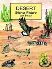 Cover of: Desert Sticker Picture by Jan Sovak