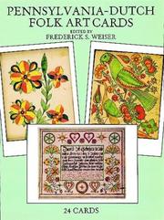 Cover of: Pennsylvania-Dutch Folk Art Cards: 24 Ready-to-Mail Cards (Card Books)