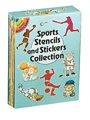 Cover of: Sports Stencils and Stickers Collection: 10 Books