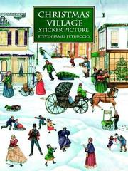 Cover of: Christmas Village Sticker Picture by Steven James Petruccio