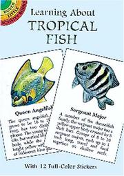 Cover of: Learning About Tropical Fish (Learning about Books by Jan Sovak