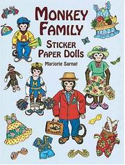 Cover of: Monkey Family Sticker Paper Dolls
