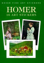 Cover of: Homer: 16 Art Stickers (Fine Art Stickers)