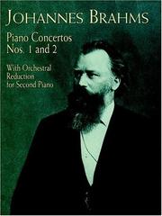 Cover of: Piano Concertos Nos. 1 And 2 by Johannes Brahms