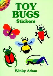 Cover of: Toy Bugs Stickers (Dover Little Activity Books)