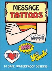 Cover of: Message Tattoos by Robbie Stillerman