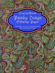 Cover of: Paisley Design Giftwrap Paper (Giftwrap--2 Sheets, 1 Designs)