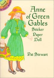 Cover of: Anne of Green Gables Sticker Paper Doll by Pat Stewart