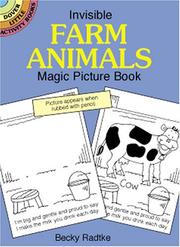 Cover of: Invisible Farm Animals Magic Picture Book | Becky Radtke