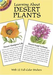 Cover of: Learning About Desert Plants