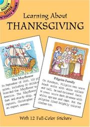 Cover of: Learning About Thanksgiving (Learning about Books