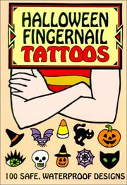 Cover of: Halloween Fingernail Tattoos by Robbie Stillerman