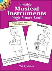 Cover of: Invisible Musical Instruments Magic Picture Book