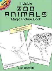 Cover of: Invisible Zoo Animals Magic Picture Book