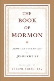 Cover of: The Book of Mormon by Joseph Smith Jr.