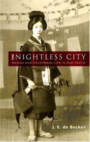 The Nightless City by J. E. de Becker