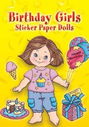 Cover of: Birthday Girls Sticker Paper Dolls by Robbie Stillerman