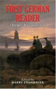 Cover of: First German Reader | Harry Steinhauer