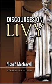 Cover of: Discourses on Livy by Niccolò Machiavelli