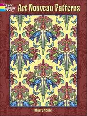 Cover of: Art Nouveau Patterns by Marty Noble