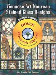 Viennese Art Nouveau Stained Glass Designs CD-ROM and Book by Dover Publications, Inc.