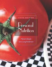 Cover of: Personal Nutrition (with CD-ROM, InfoTrac, and Dietary Guidelines for Americans 2005)