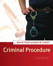Cover of: Criminal Procedure