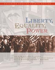 Cover of: Liberty, Equality, Power by John M. Murrin, Paul E. Johnson, James M. McPherson, Alice Fahs, Gary Gerstle