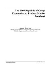 Cover of: The 2005 Republic of Congo Economic and Product Market Databook